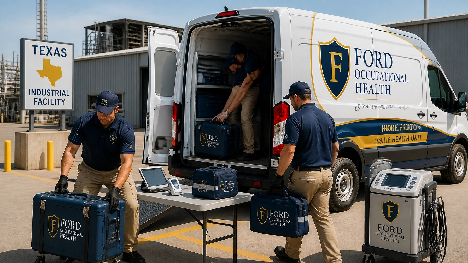 Ford Occupational Health mobile services team