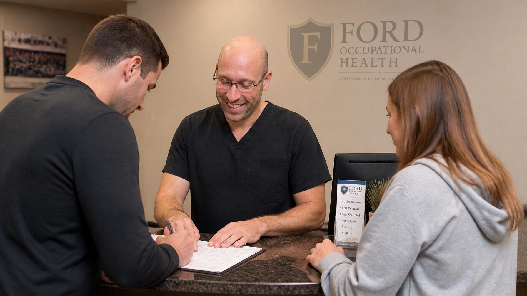 Employer meeting with Ford Occupational Health